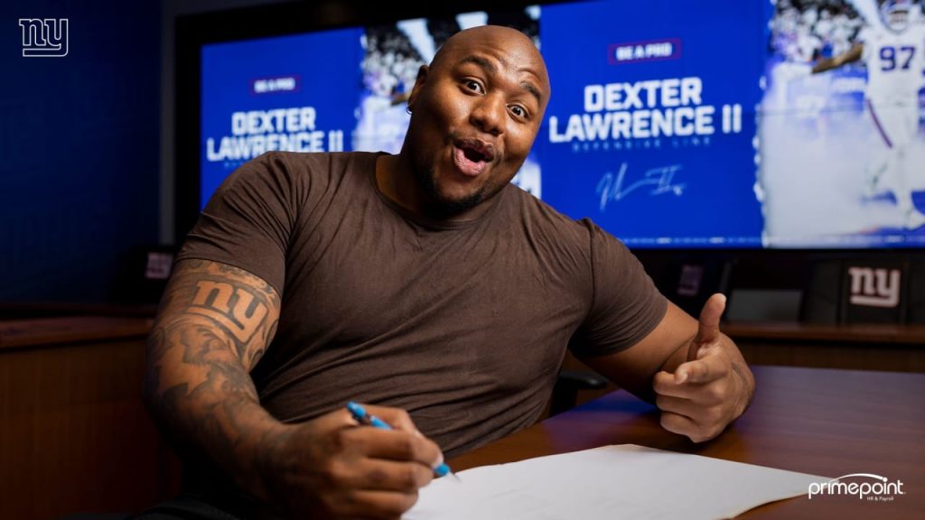 NFL Player Dexter Lawrence joins Agent